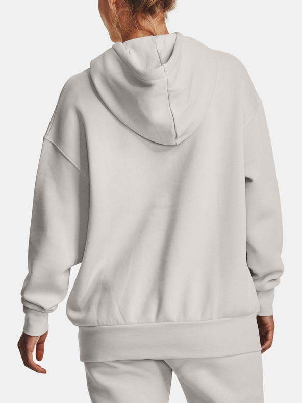 Under Armour Essential Flc OS Hoodie Sweatshirt Gris