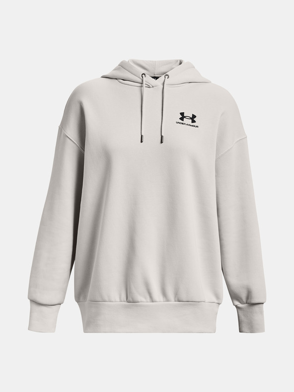 Under Armour Essential Flc OS Hoodie Sweatshirt Gris