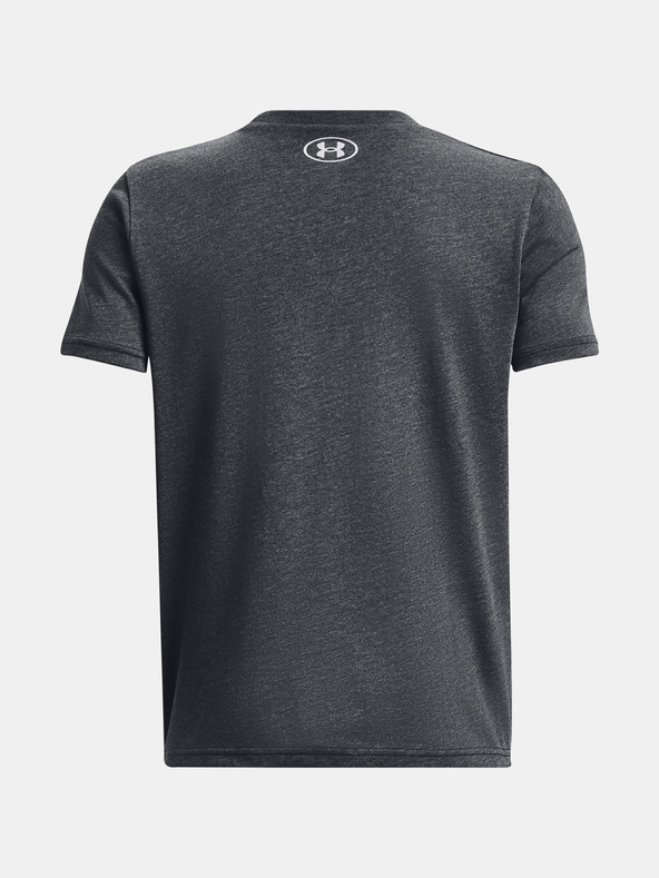 Under Armour UA B Logo Wordmark SS Kids T-shirt Gris