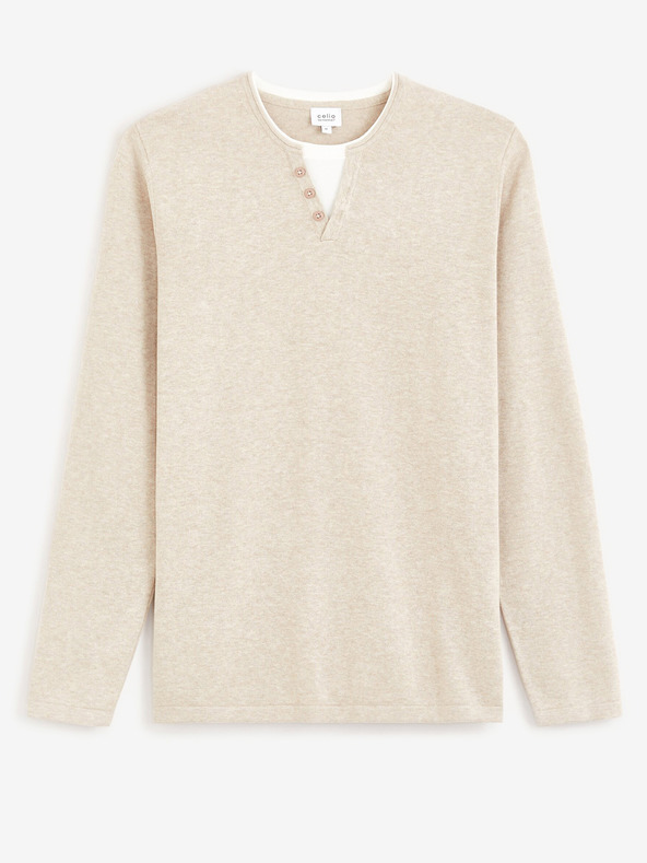 Celio Felano Sweater Beis