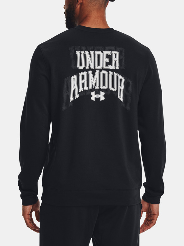 Under Armour UA Rival Terry Graphic Crew Sweatshirt Negro