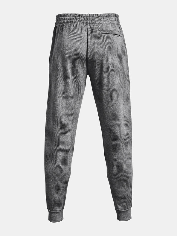 Under Armour UA Rival Fleece Printed Sweatpants Gris