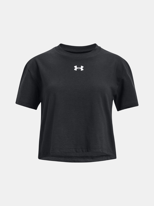 Under Armour Sportstyle Kids Top Negro