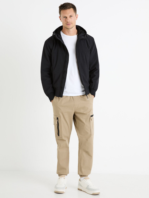 Celio Fuhoodie2 Jacket Negro