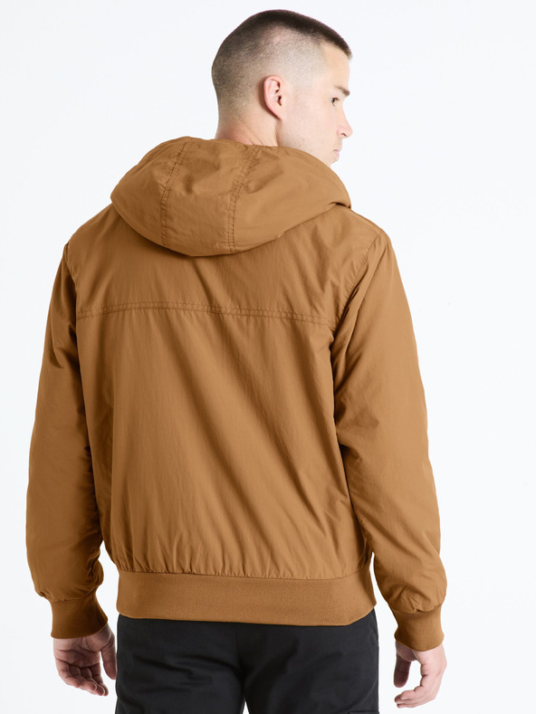 Celio Fuhoodie2 Jacket Marrón