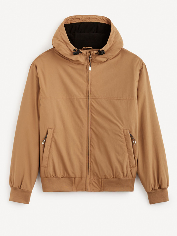 Celio Fuhoodie2 Jacket Marrón