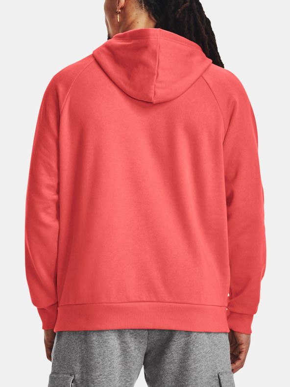 Under Armour UA Rival Fleece Logo HD Sweatshirt Rojo