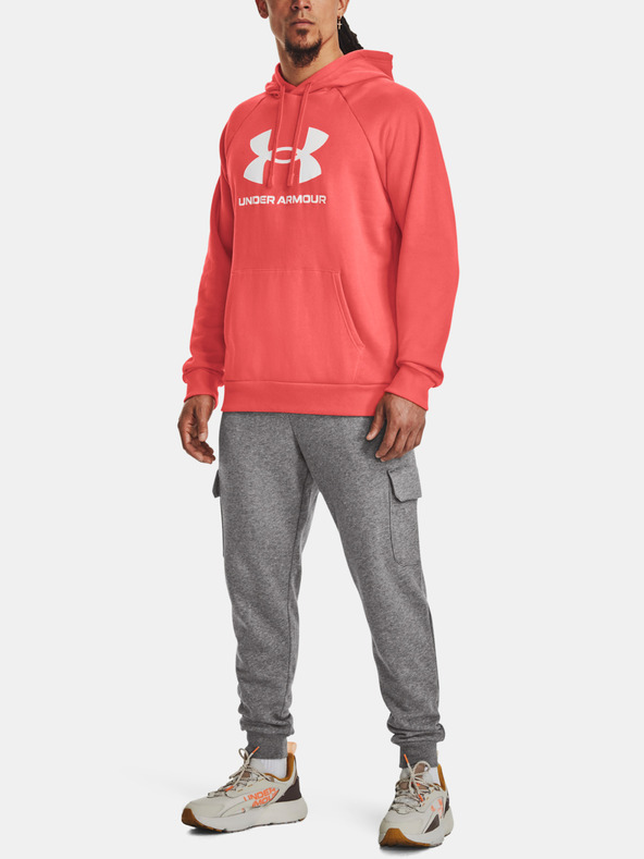 Under Armour UA Rival Fleece Logo HD Sweatshirt Rojo