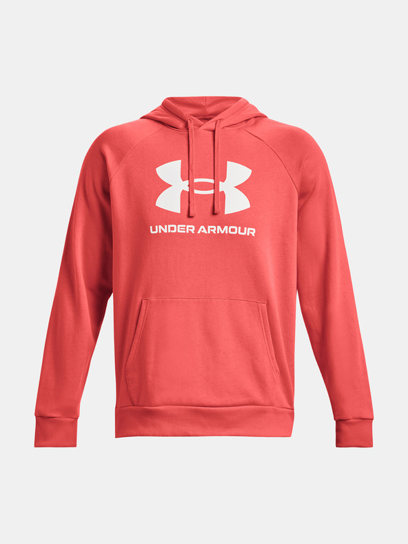 Under Armour UA Rival Fleece Logo HD Sweatshirt Rojo