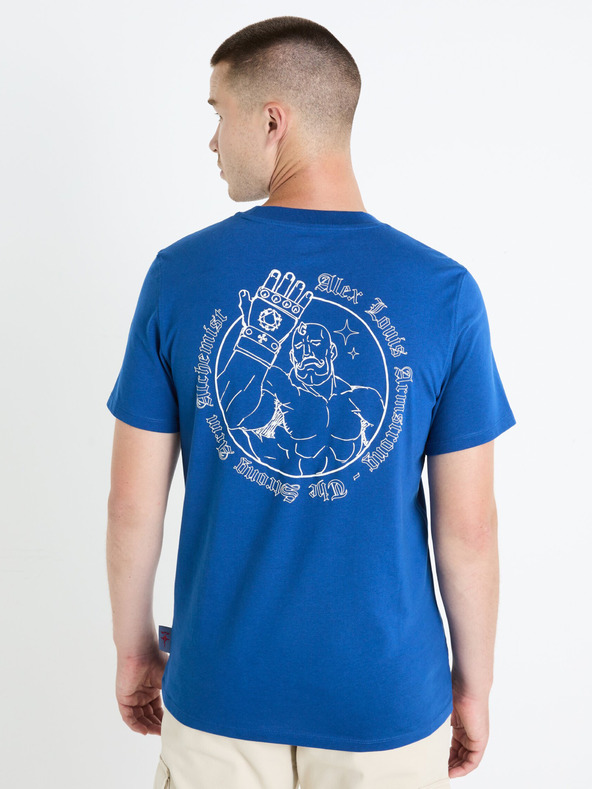 Celio Fullmetal Alchemist T-shirt Azul