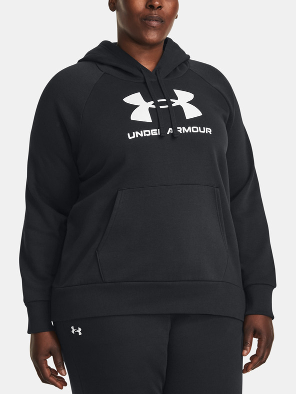 Under Armour UA Rival Fleece Logo Mikina Černá