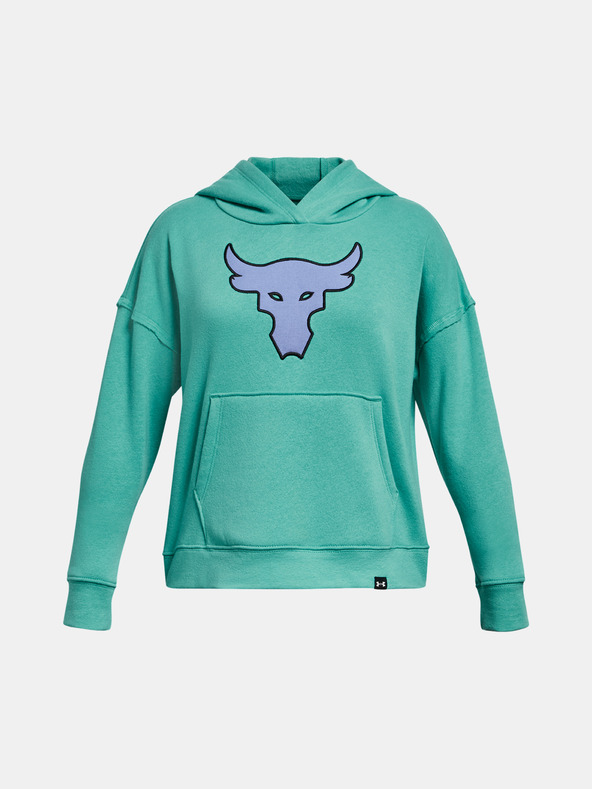 Under Armour Project Rock Brhma Bull Fleece HD Kids Sweatshirt Azul