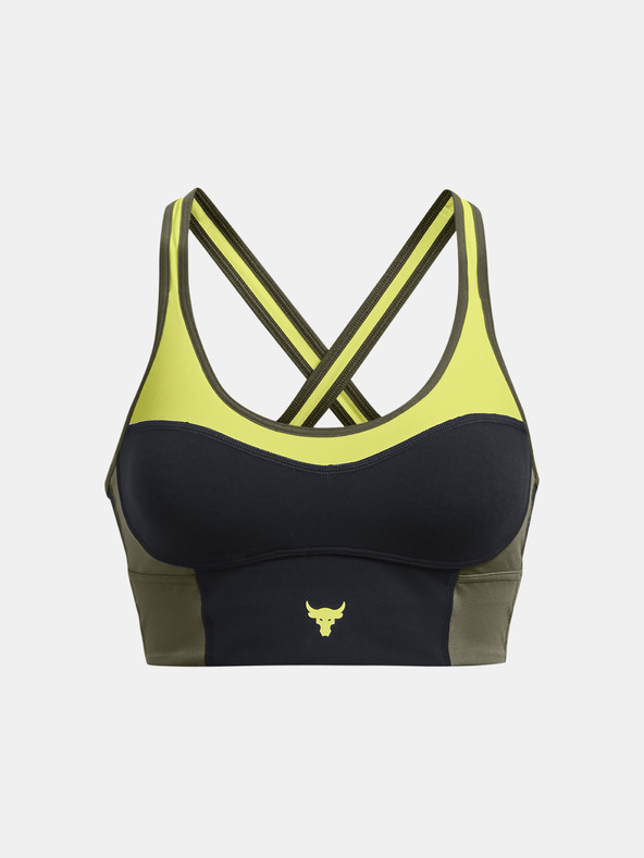 Under Armour Project Rock Lets Go LL Infty Sport Bra Negro