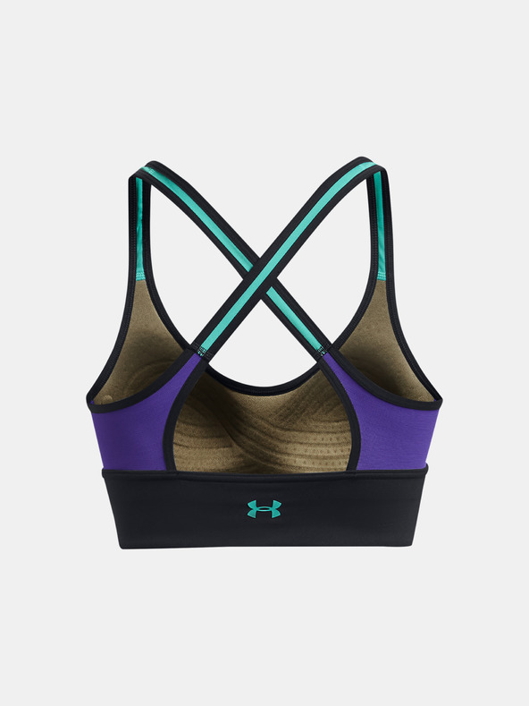 Under Armour Project Rock Lets Go LL Infty Sport Bra Violeta