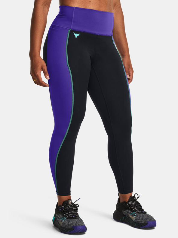 Under Armour Project Rock LG Clrblck Ankl Leggings Negro