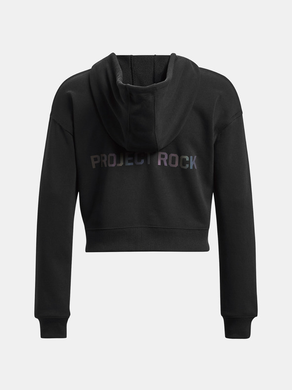 Under Armour Project Rock HW Terry FZ Sweatshirt Negro