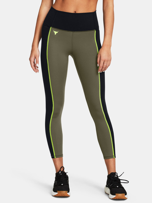 Under Armour Project Rock LG Clrblck Ankl Lg Leggings Verde