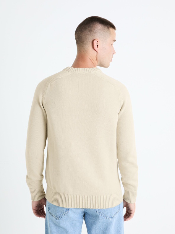 Celio Febasic Sweater Beis