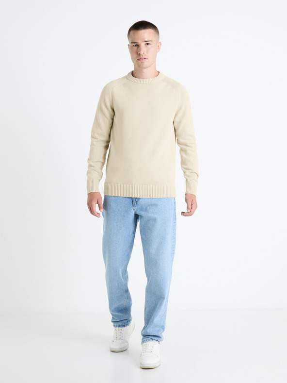 Celio Febasic Sweater Beis