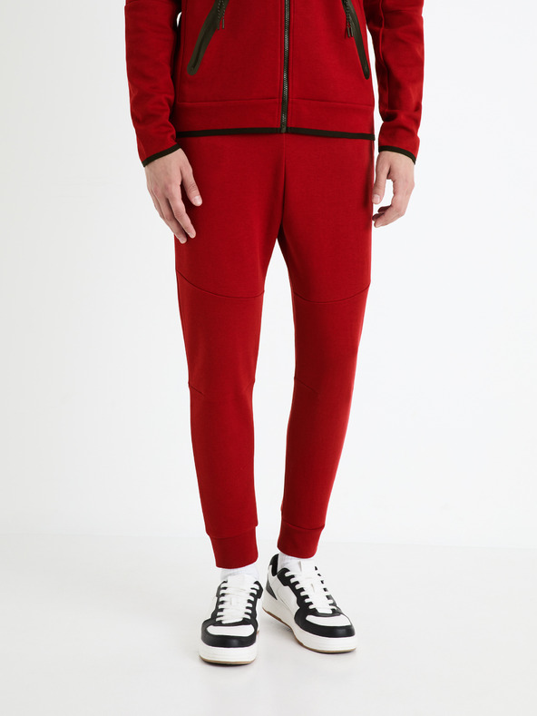 Celio Fonewyoke Sweatpants Rojo