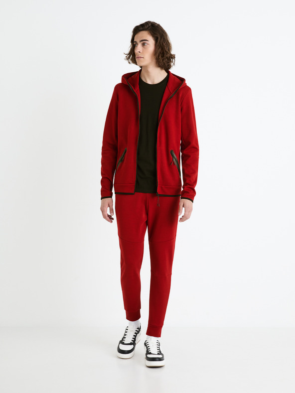 Celio Fonewyoke Sweatpants Rojo