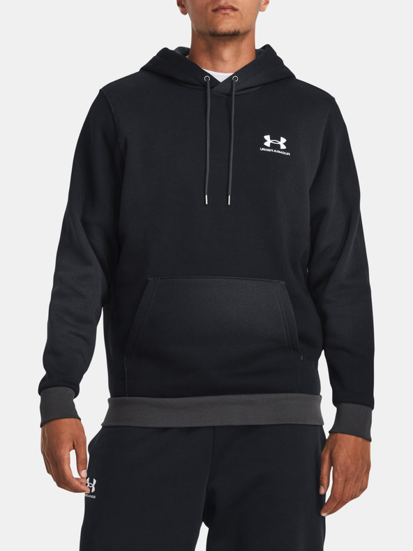 Under Armour UA Essential Flc Novelty HD Mikina Černá