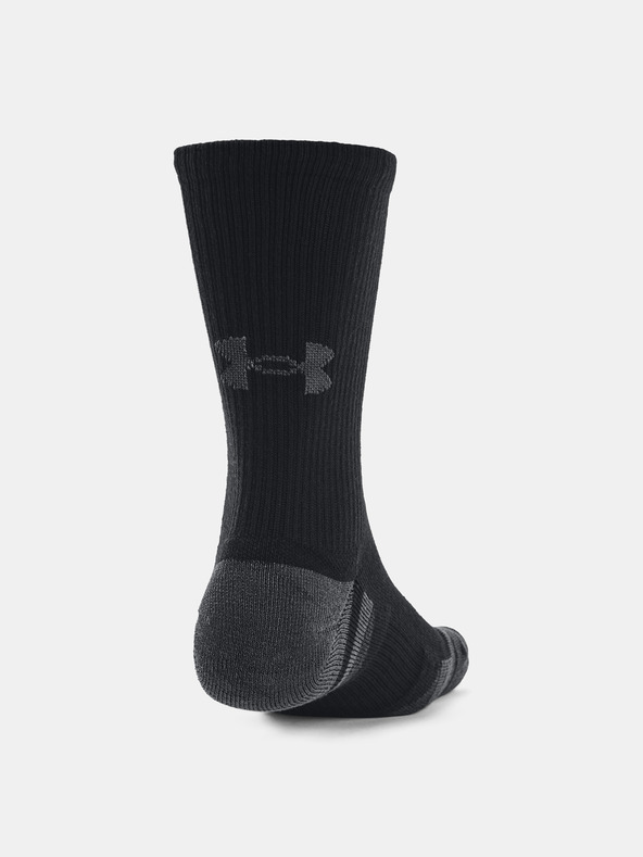 Under Armour UA Performance Tech Crew Set Of 3 Pairs Of Socks Negro