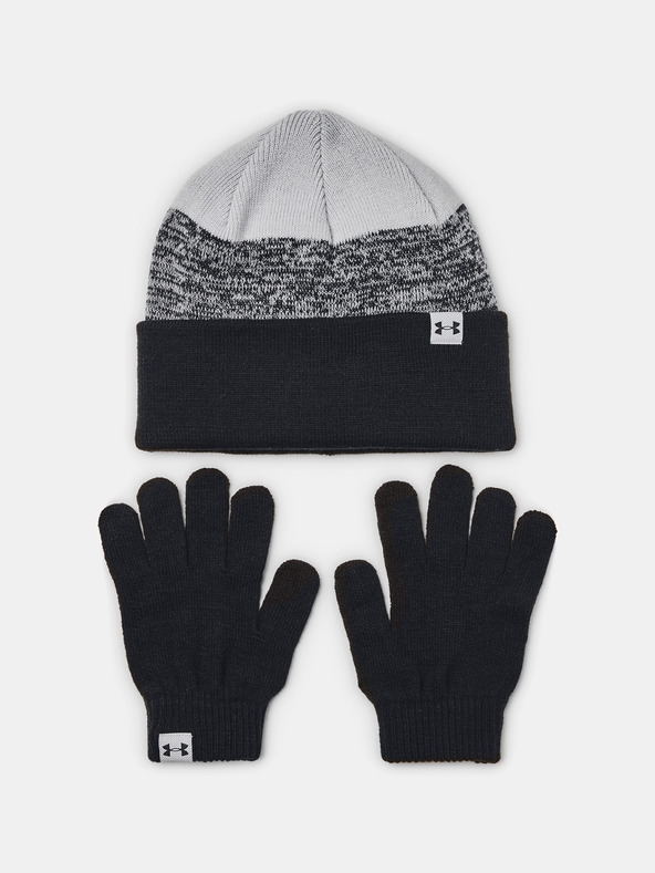 Under Armour Girl's Beanie & Glove Combo Set dětský Černá