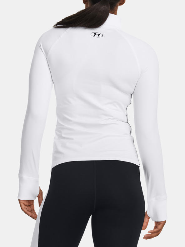 Under Armour UA Train CW 1/2 Zip T-shirt Blanco