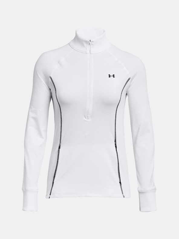 Under Armour UA Train CW 1/2 Zip T-shirt Blanco