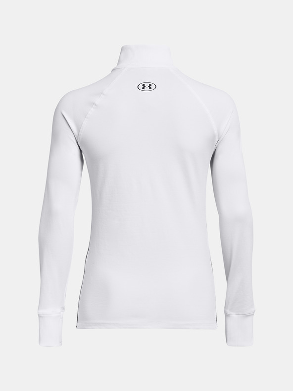 Under Armour UA Train CW 1/2 Zip T-shirt Blanco