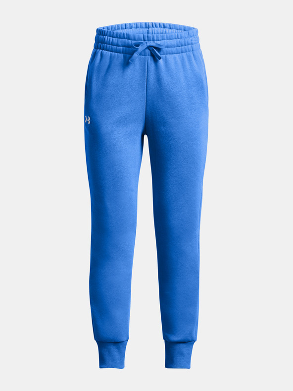 Under Armour UA Rival Fleece Kids Joggings Azul