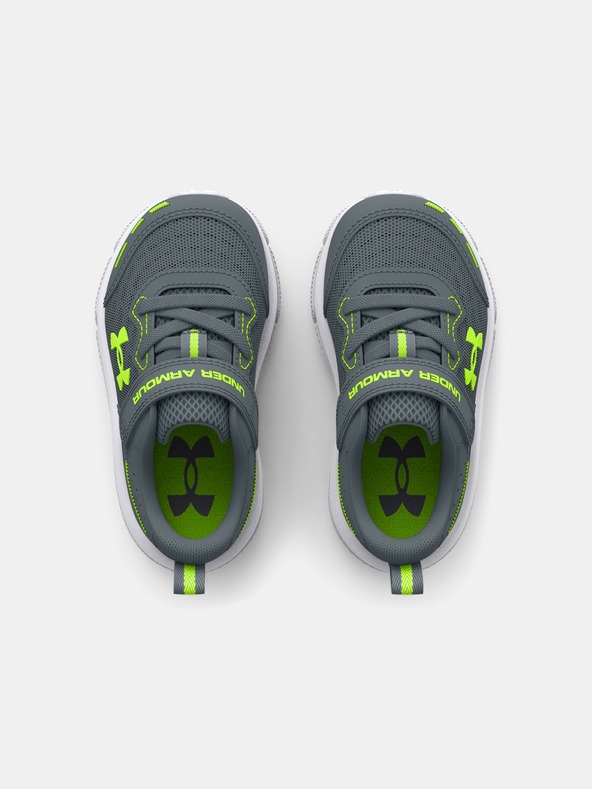 Under Armour UA BINF Assert 10 AC Tenisky dětské Šedá