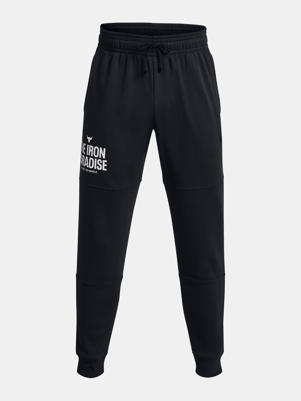 Under Armour Pjt Rock Rival Flc Sweatpants Negro