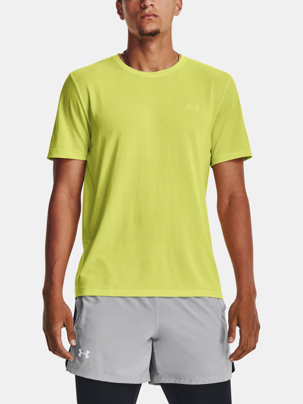 Under Armour UA Seamless Stride SS T-shirt Amarillo