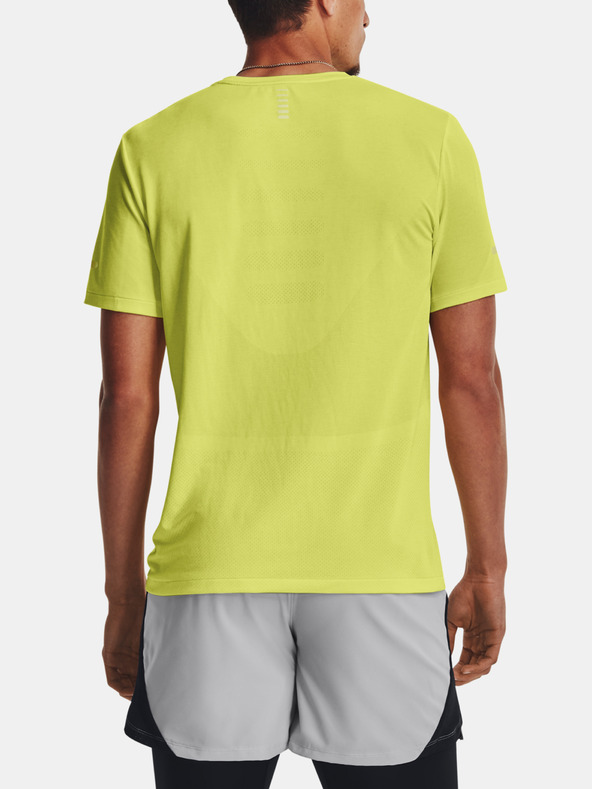 Under Armour UA Seamless Stride SS T-shirt Amarillo