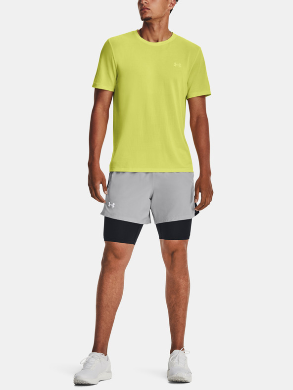 Under Armour UA Seamless Stride SS T-shirt Amarillo