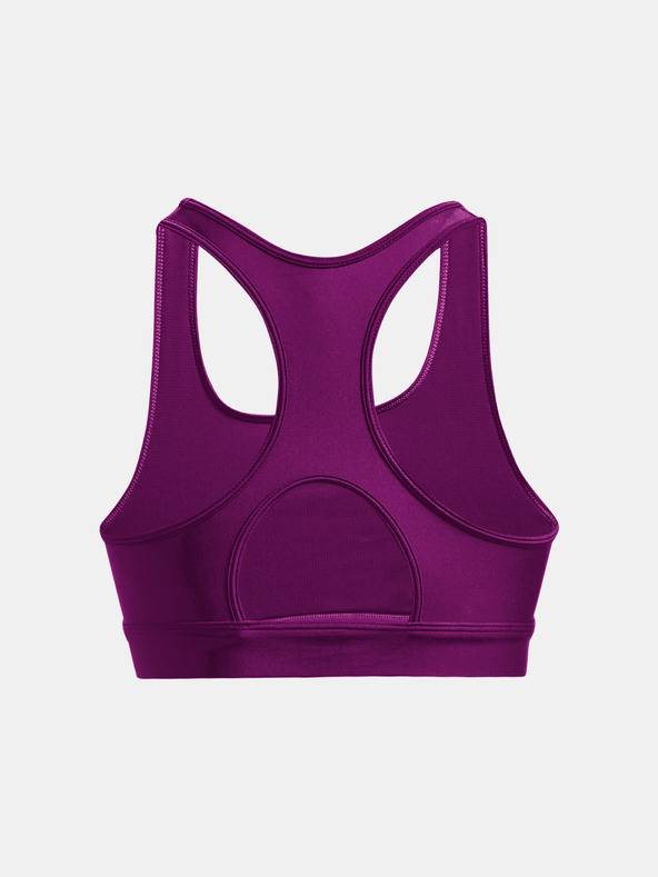 Under Armour UA HG Armour Mid Padless Sport Bra Violeta