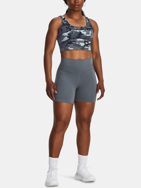 Under Armour Meridian Fitted Crop Top Gris