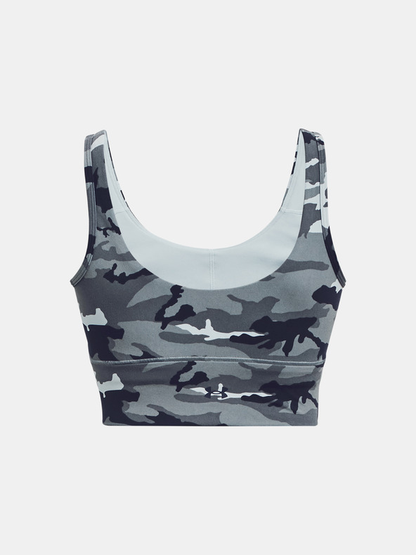 Under Armour Meridian Fitted Crop Top Gris