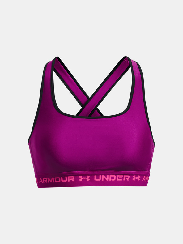 Under Armour Crossback Mid Sport Bra Violeta