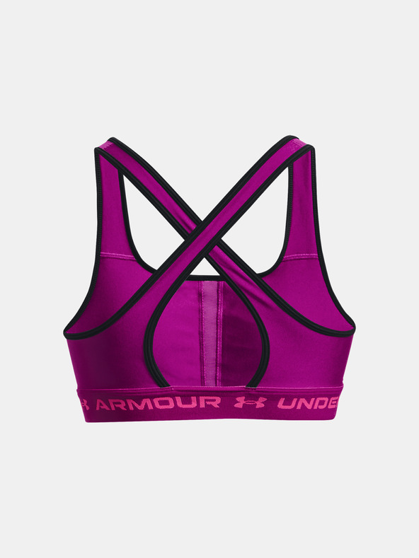 Under Armour Crossback Mid Sport Bra Violeta