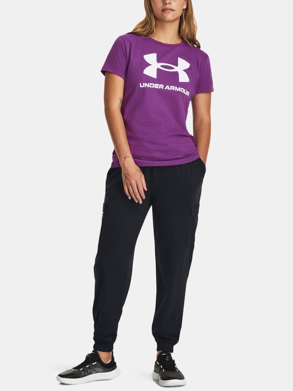 Under Armour UA W Sportstyle Logo SS T-shirt Violeta