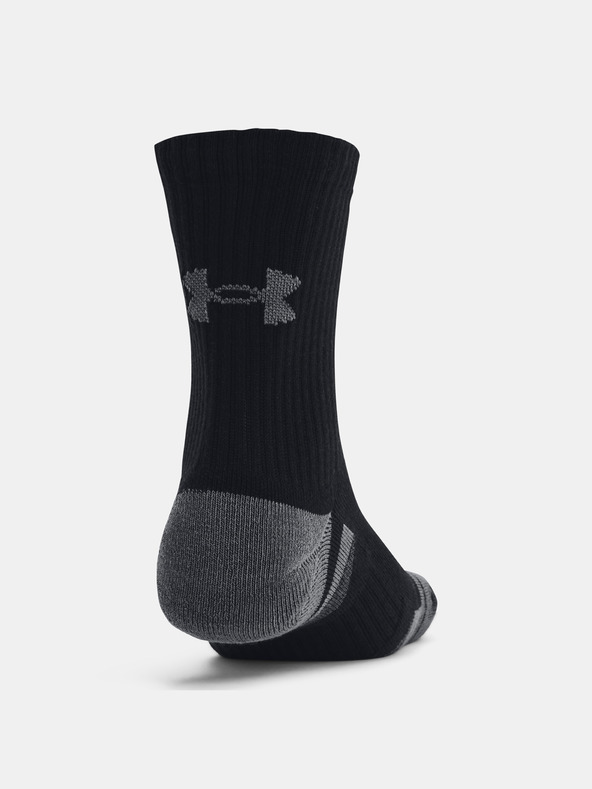 Under Armour UA Performance Cotton 3p Mid 3 Pairs Of Children's Socks Negro