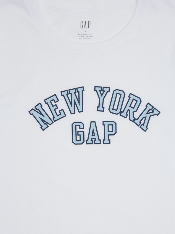 GAP New York T-shirt Blanco