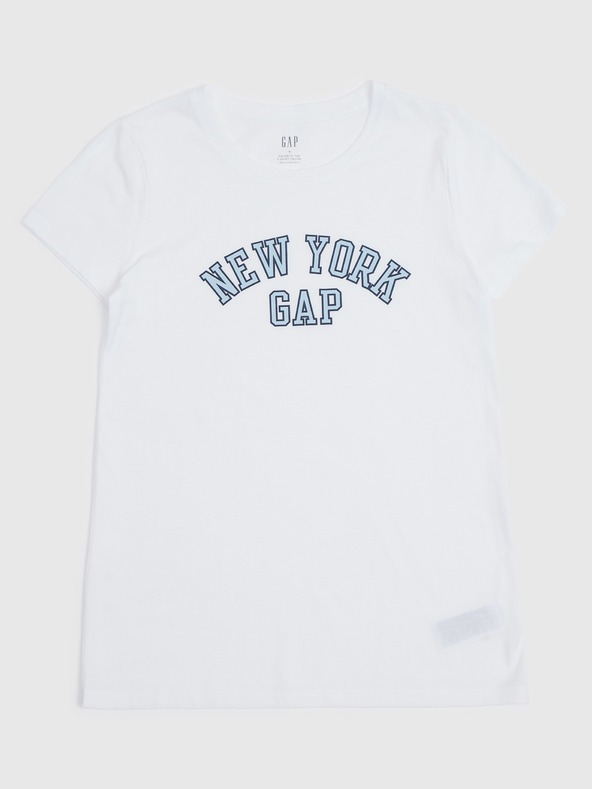 GAP New York T-shirt Blanco