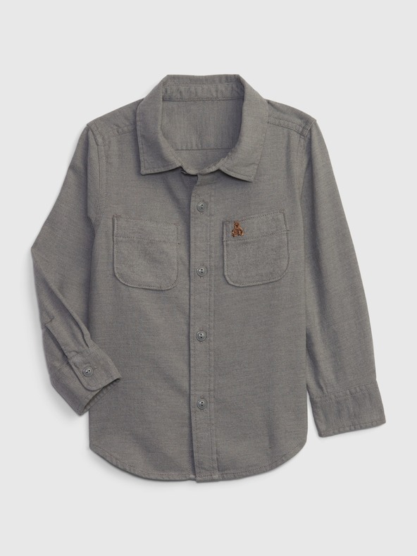 GAP Camisa Infantil Gris