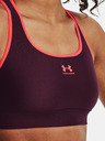 Under Armour UA HG Armour Mid Padless Sportovní podprsenka