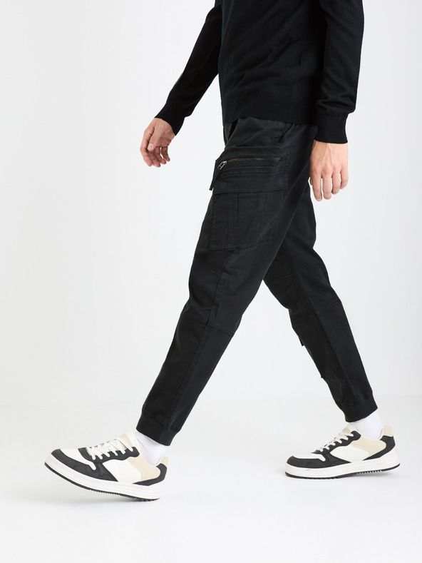 Celio Focoton Trousers Negro