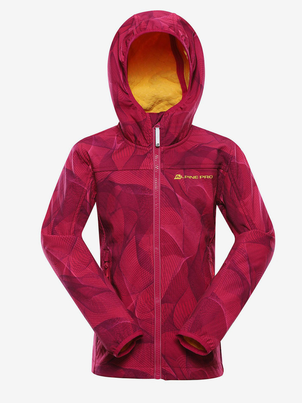 ALPINE PRO Hooro Kids Jacket Rosa